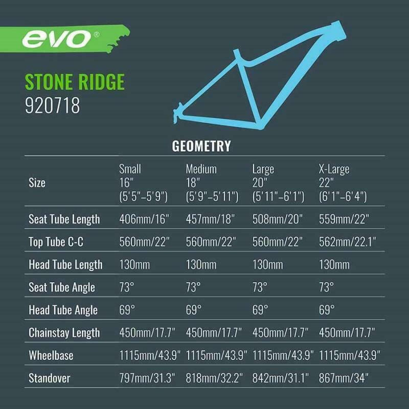 Evo Stone Ridge Mtb NEW