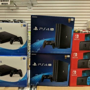 Sony PS4 1TB @ 350$, Sony PS4 Pro 1TB @ 450$ & Nintendo Switch @ 350 $-All Brand New / Buy From Our 