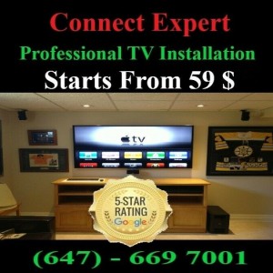 Professional TV Wall Mounting Service *Call Saeed @647-669-7001