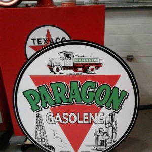 Classic Gas Oil And Soda Signs